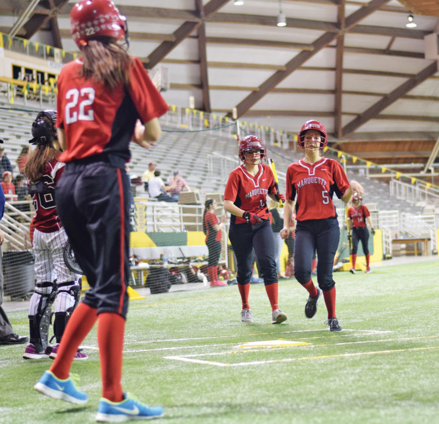 Perfect conditions High school softball teams at Spring Swing stay